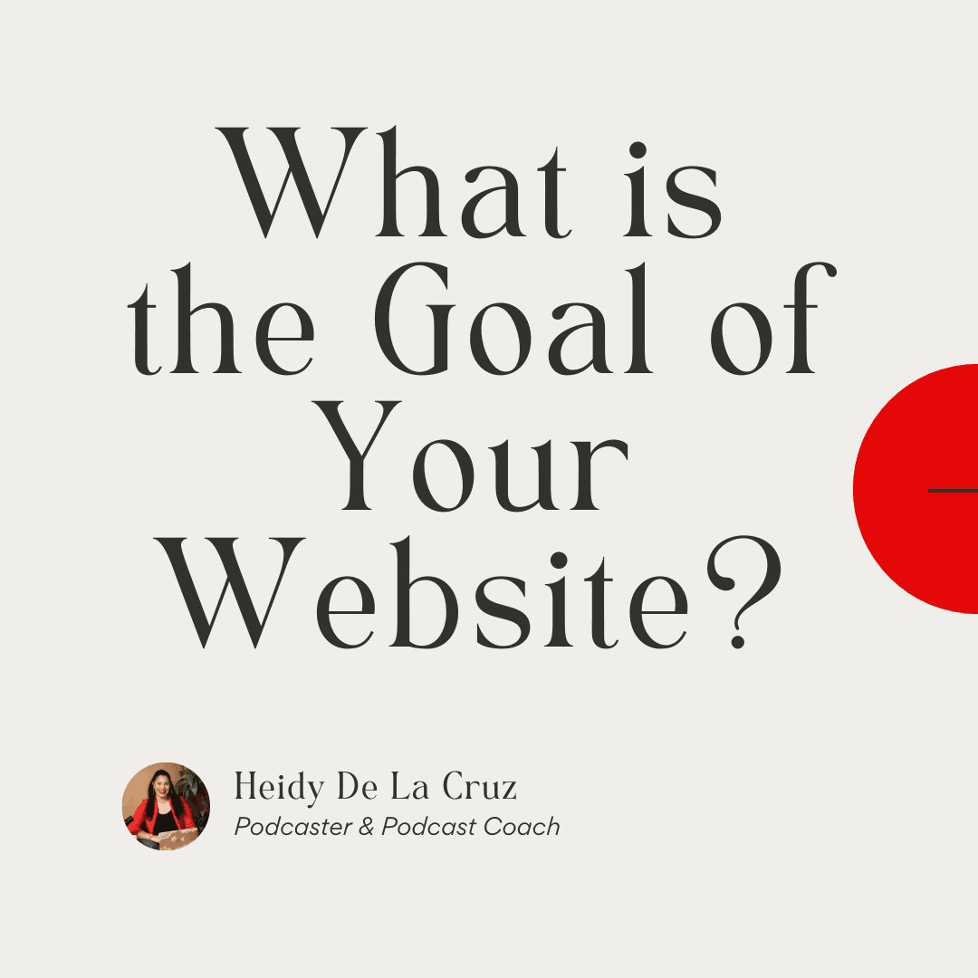 What is the Goal for Your Website?